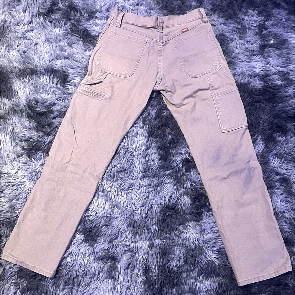 Size 30 by 32 Wrangler carpenter jeans, loose/relaxed fit.